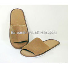 Monaco towel cloth eva sole slippers for hotel